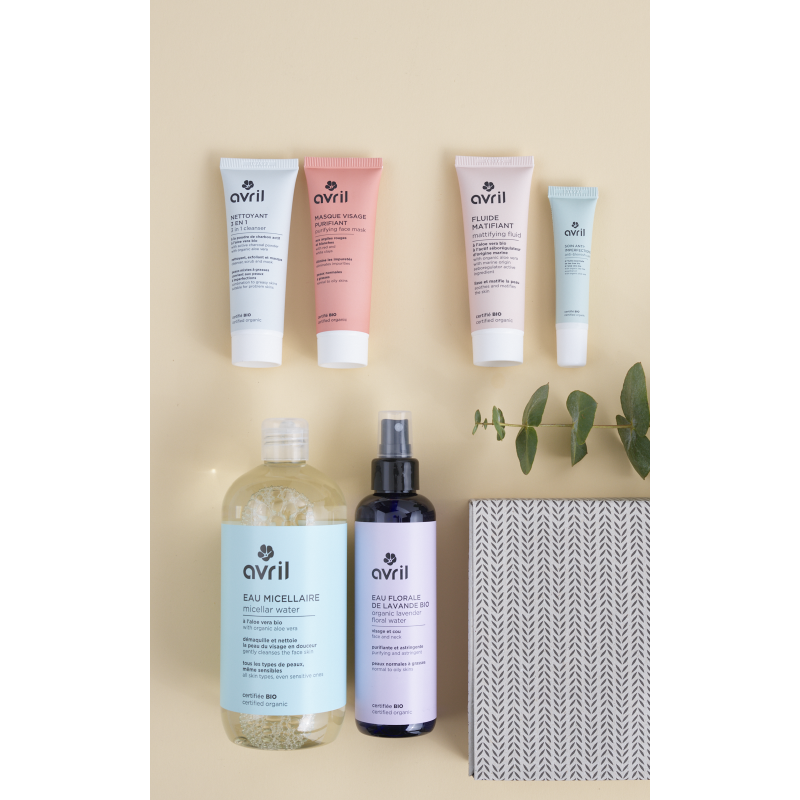 ROUTINE BEAUTÉ PEAU GRASSE CERTIFIÉE BIO