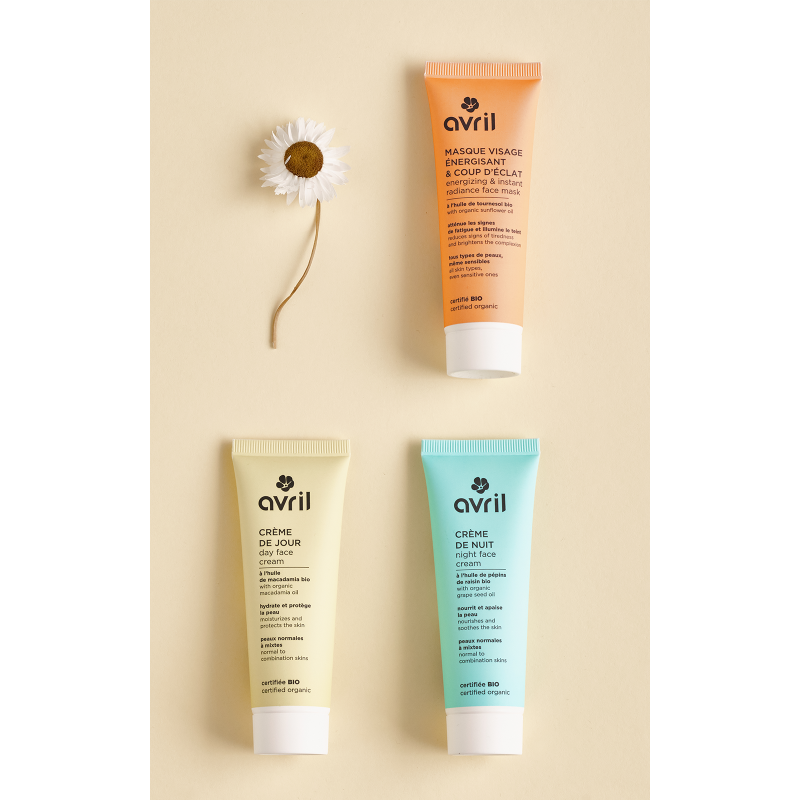 TRIO PEAU NORMALE À MIXTE CERTIFIÉ BIO