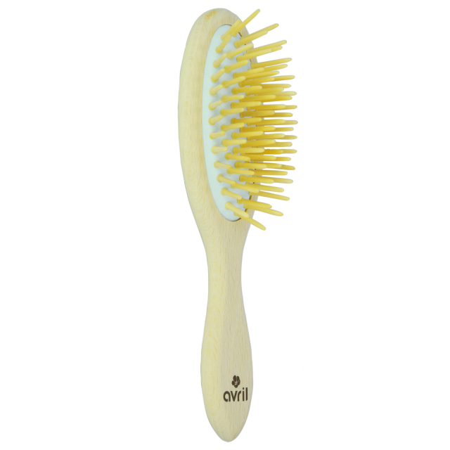 Brosse à cheveux en bois de hêtre