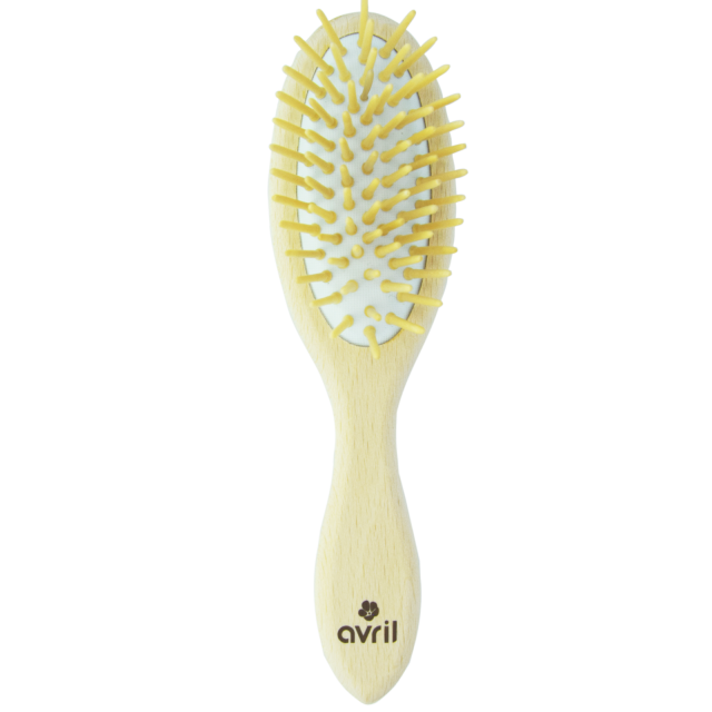 Brosse à cheveux en bois de hêtre
