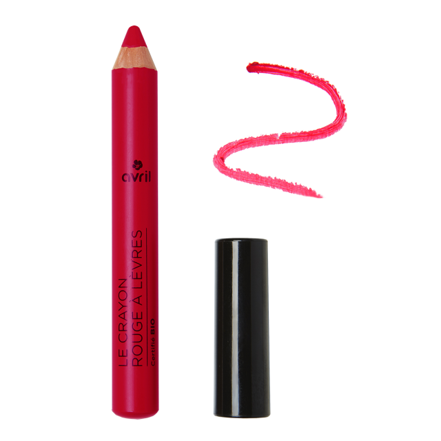 Crayon rouge à lèvres Griotte COSMOS Organic Ecocert