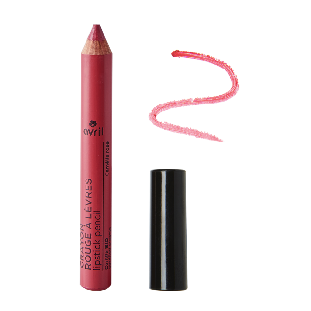 Crayon rouge à lèvres Camélia rose, Cosmos Organic
