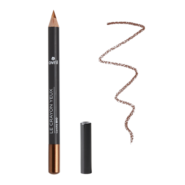 CRAYON YEUX BRONZE CUIVRÉ CERTIFIÉ BIO