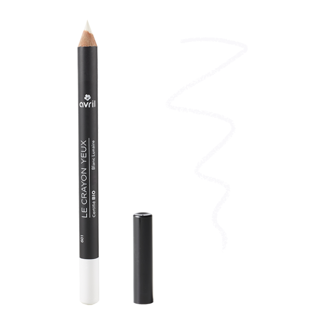 CRAYON YEUX BLANC LUNAIRE CERTIFIÉ BIO