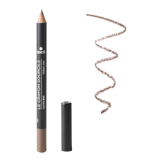 Crayon sourcils Châtain clair COSMOS Organic Ecocert