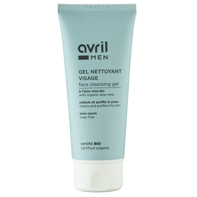 Gel nettoyant visage Homme 100 ml - Certifié bio