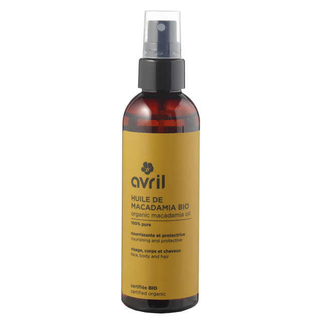 HUILE DE MACADAMIA 100ML – CERTIFIÉE BIO