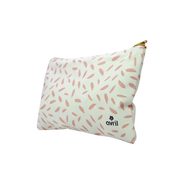 Trousse à maquillage en coton bio Petit format