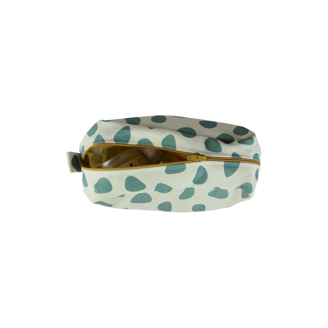 Trousse de toilette en coton bio Grand format