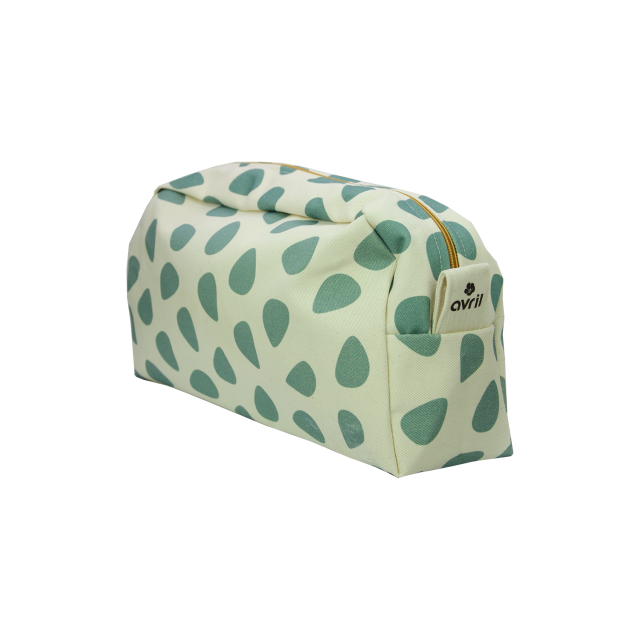 Trousse de toilette en coton bio Grand format